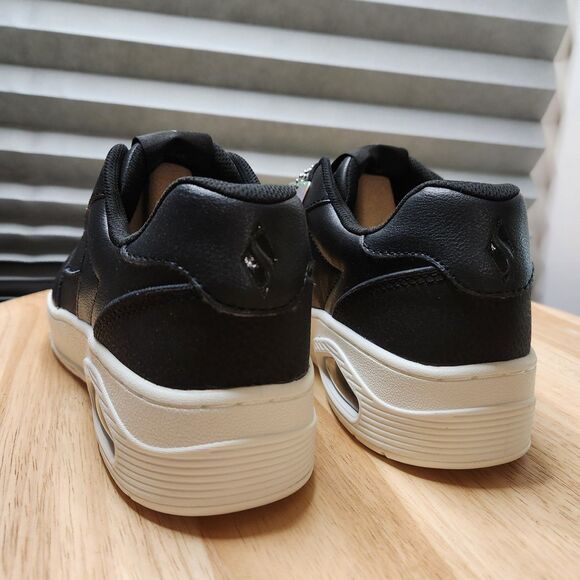 Skechers Uno Courted Sneakers – Women’s 9.5, Black - memory foam - Picture 6 of 11